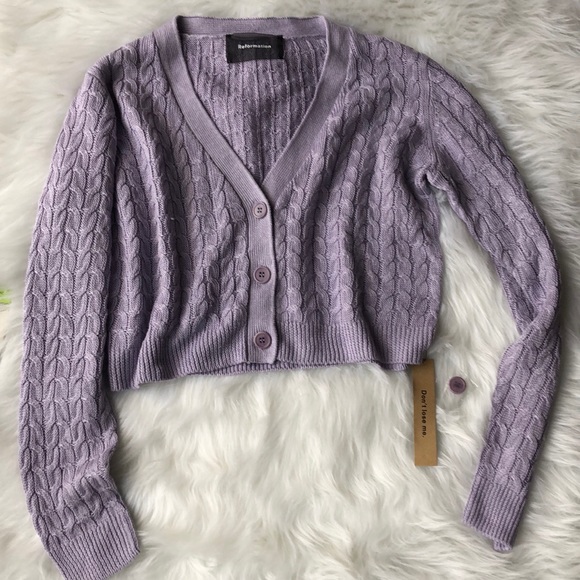 Reformation Annabelle Cable Knit 